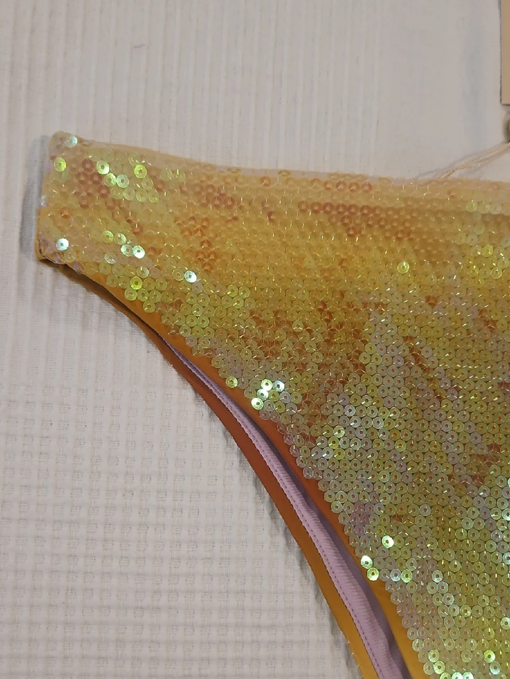 Gianni Bini x Dannijo Frida High Waist/Leg Cheeky Swim Bottom: Ombre Multi:‎ L